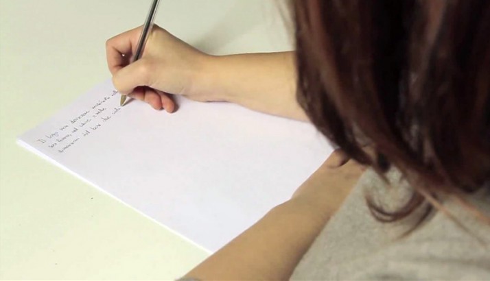 Scrivere a mano